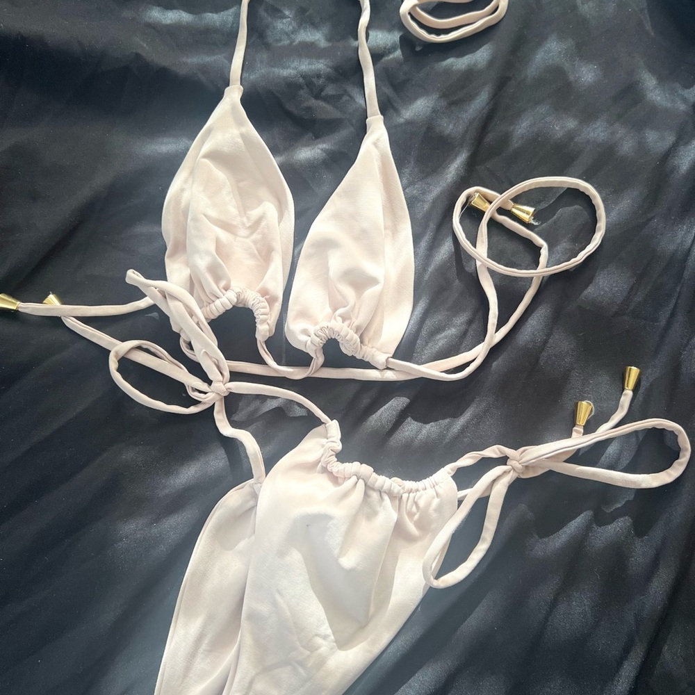 Elegant tan Bikini Set